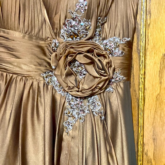 Copper Formal Evening Gown - Picture 2 of 7